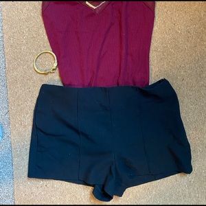 Forever 21 black shorts size m